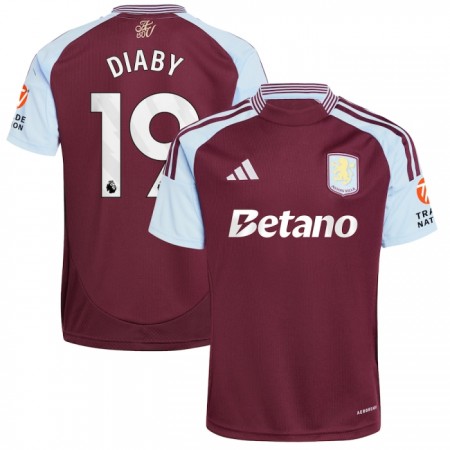 Nogometni Dres Aston Villa Diaby 19 Domaći 2024-25 Nogometni Dres Aston Villa Diaby 19 Domaći 2024-25